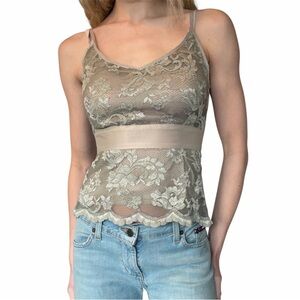 French brand Caroll lace babydoll cami